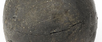Close-up detail of Britain's Oldest Ball (image/jpeg)
