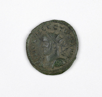 Copper alloy Quinarius [Half Denarius] of Allectus, c.293-296 AD