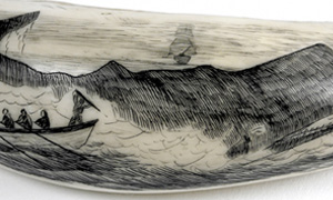 Detail from decorated scrimshaw (image/jpeg)