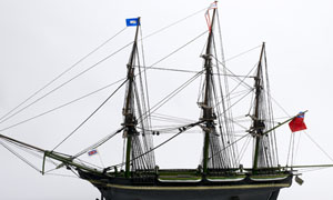 Model of the 'Brunswick'
