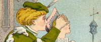Detail from Valentine card (image/jpeg)