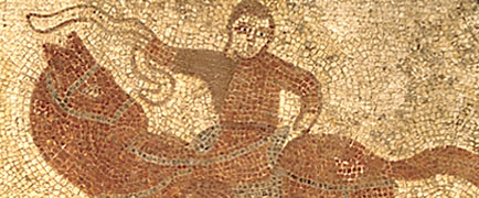 Detail from Horkstow mosaic