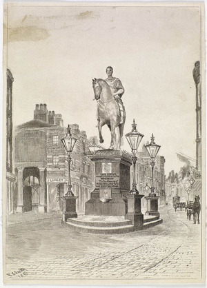 The Statue of 'King Billy', Market Place (image/jpeg)
