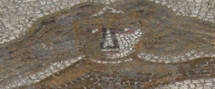 Detail from Venus mosaic