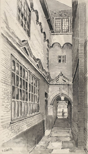 Passage in High Street, opposite Scale Lane, c.1886 (image/jpeg)