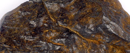 Detail of meteorite
