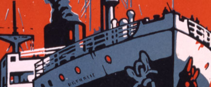 Detail from a Rodmell poster