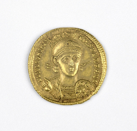 Gold Solidus of Constantius II, c.353 AD