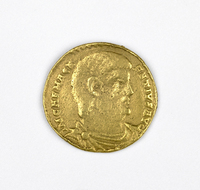 Gold Solidus of Magnentius, c.350-353 AD