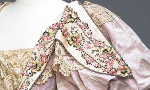 Detail of bodice and sleve