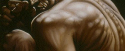 Detail from Peter Howson picture