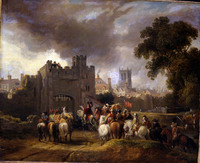 Charles I Demanding Entrance at the Beverley Gate, Hull,  April 23 1642