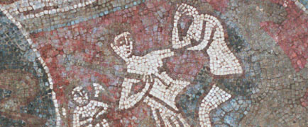 Detail from Horkstow mosaic