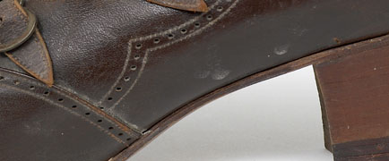 detail of shoe