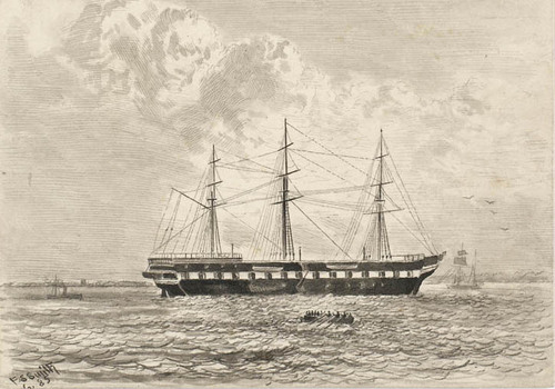 The training ship "Southampton" (image/jpeg)